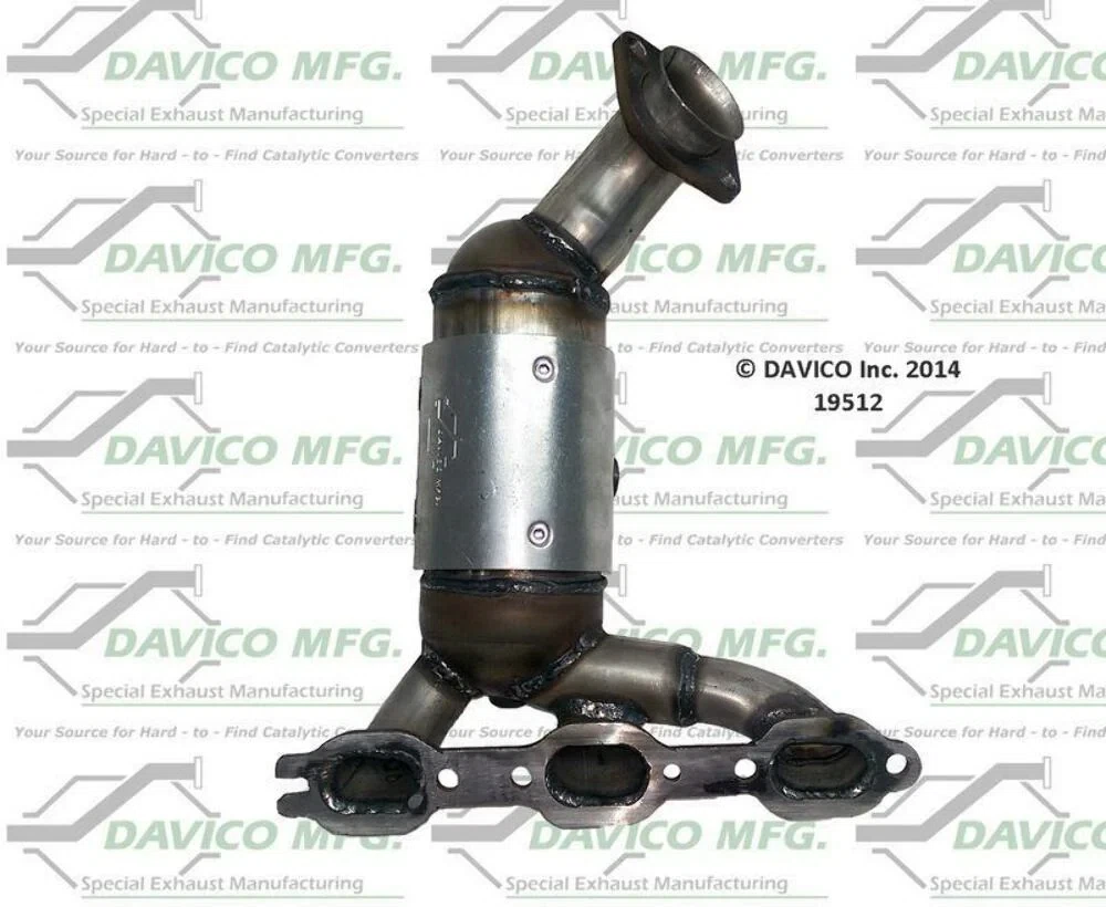 2007-2008 Chrysler Pacifica Catalytic Converter 19512